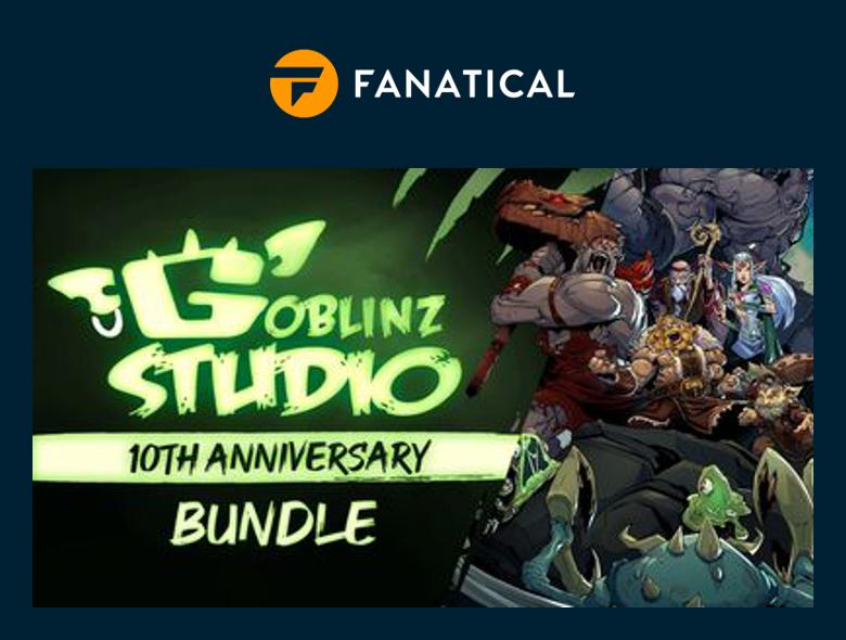 Fanatical has released the Goblinz Studio 10th Anniversary Bundle today