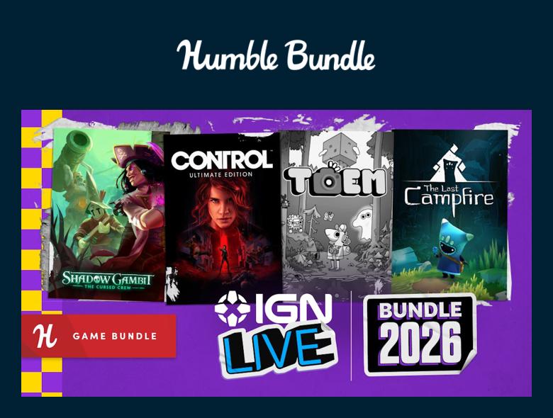 IGN Live Bundle 2026 has been released on Humble Bundle