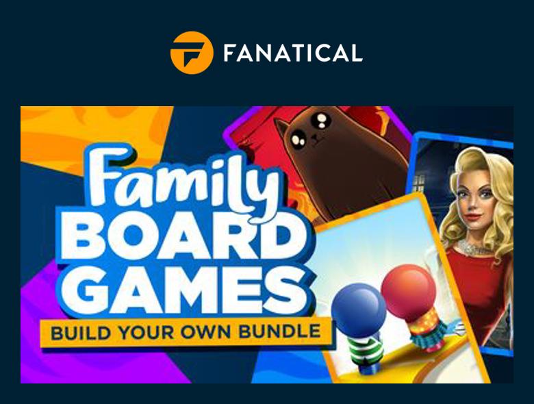 Fanatical has put the Build your own Family Board Games Bundle on sale