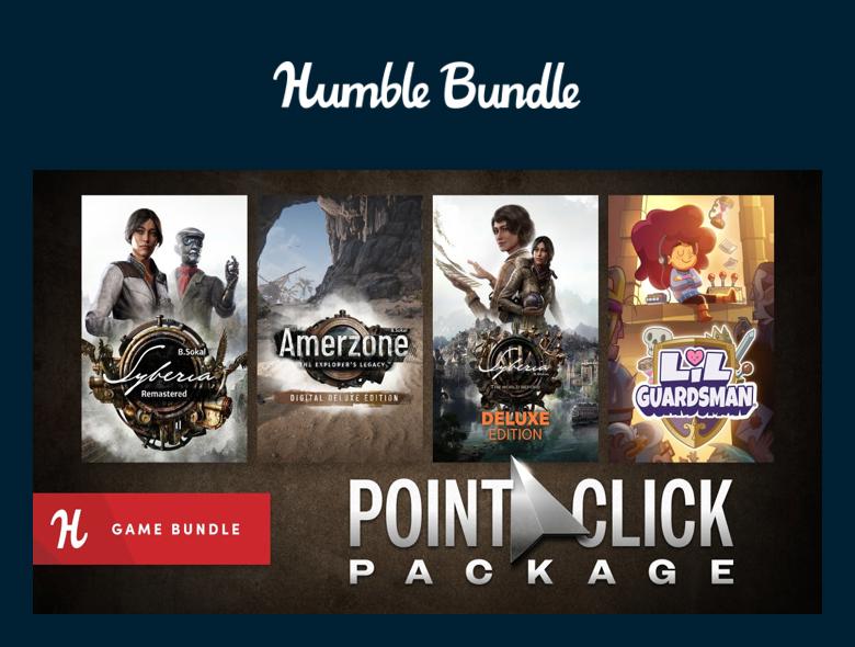 Humble Bundle has put the Point Click Package bundle on sale