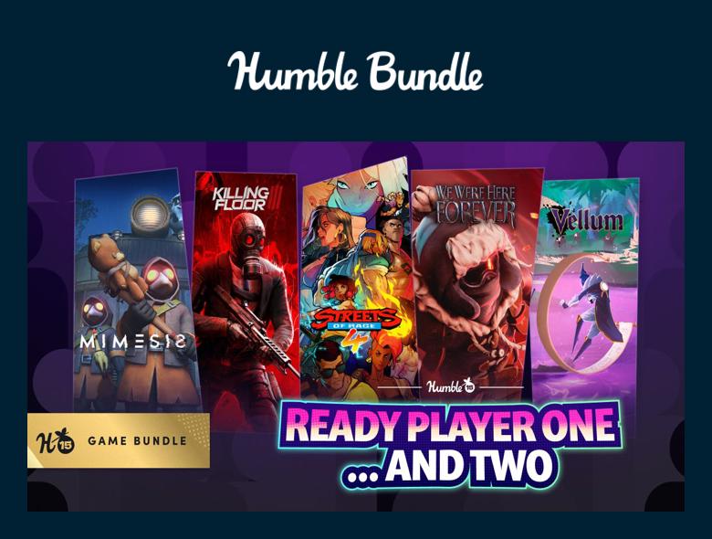 Humble Bundle has put the Humble 15th Anniversary - Ready Player One ... and Two bundle on sale