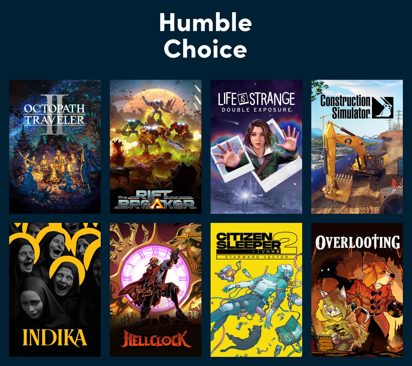 OCTOPATH TRAVELER II, The Riftbreaker and more games have been added to the Humble Choice subscription