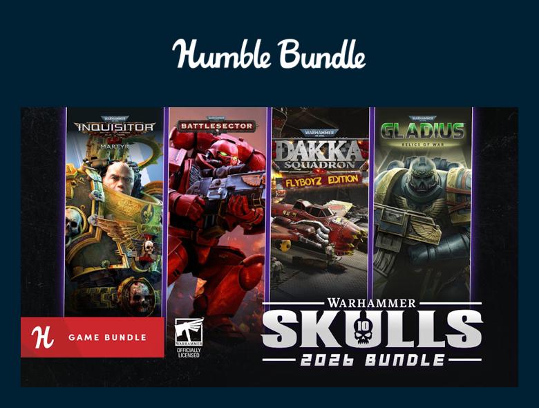Humble Bundle has released a new bundle called Warhammer Skulls 2026 Bundle